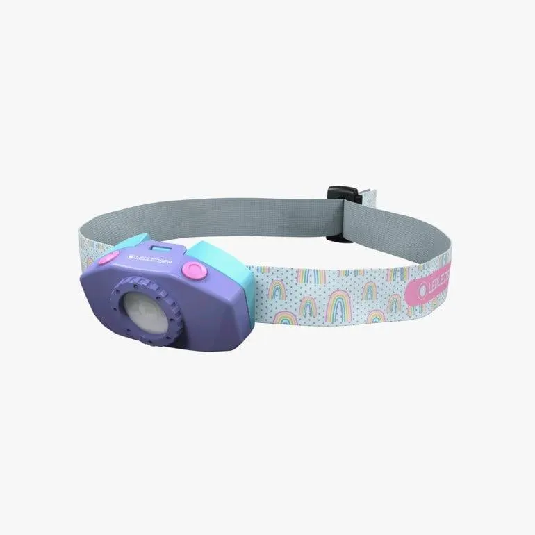 Kidled2 batteridreven hodelykt, purple