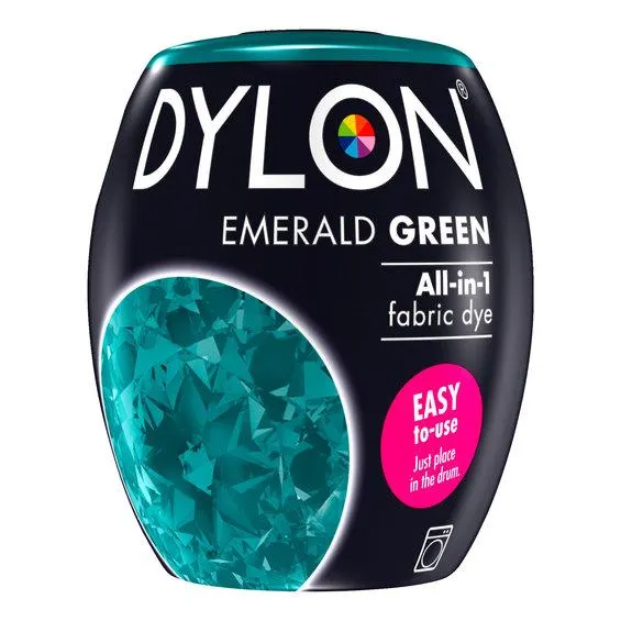 Dylon Pod All-in-1 tekstilfarge – Emerald green