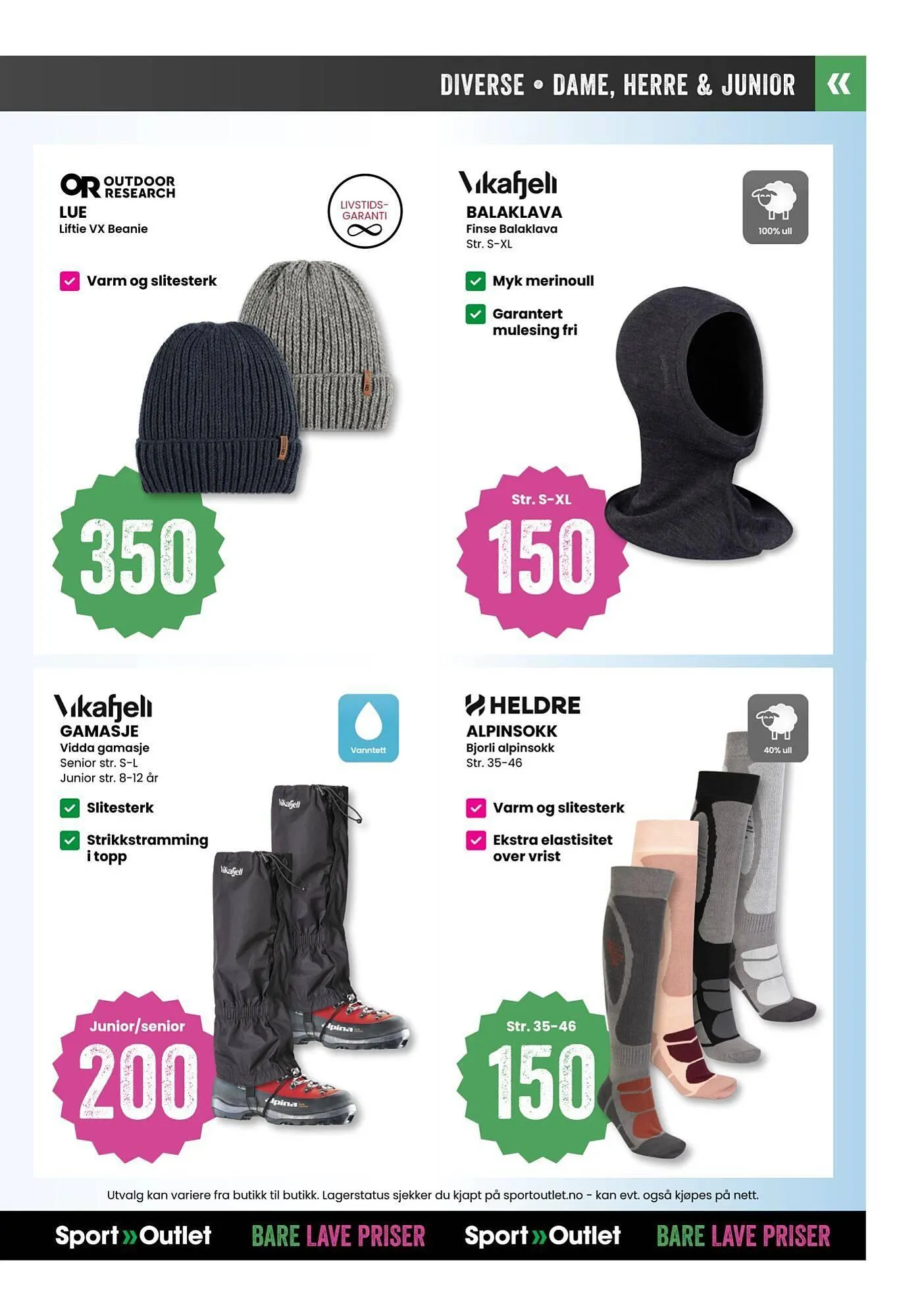 Sport Outlet kundeavis fra 9. januar til 2. februar 2026 - kundeavisside 51