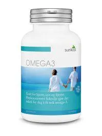 Sunkost Omega 3 Høykonsentrert 120 kapsler