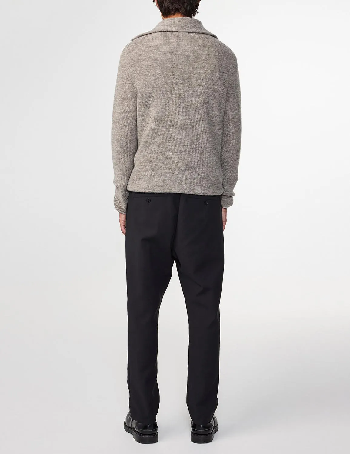 Carl Half Zip Sweater 6336 Nature Mel