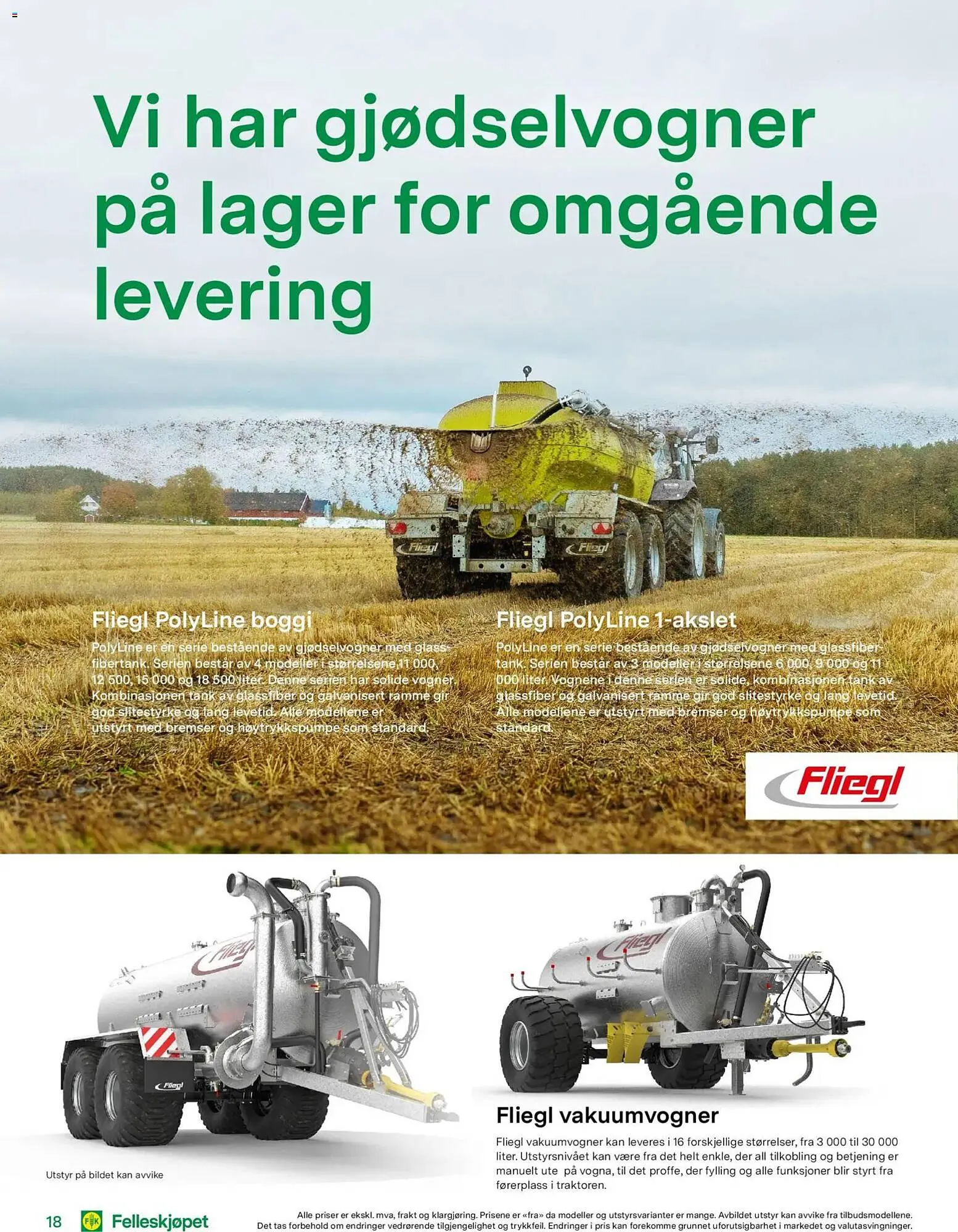 Felleskjøpet kundeavis fra 15. april til 3. januar 2027 - kundeavisside 18