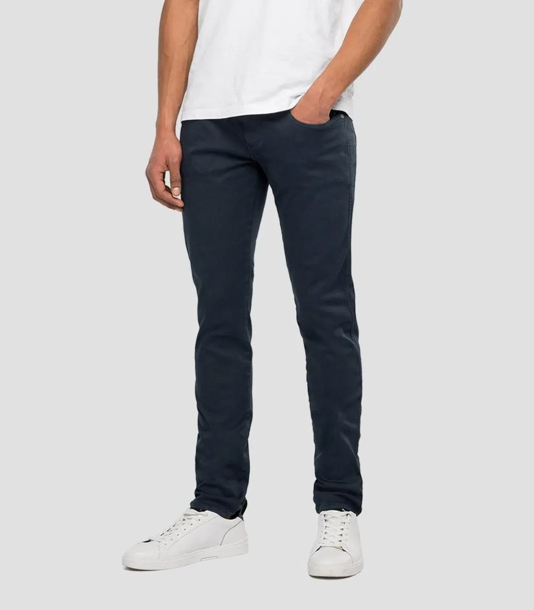 SLIM FIT ANBASS HYPERFLEX JEANS Marine