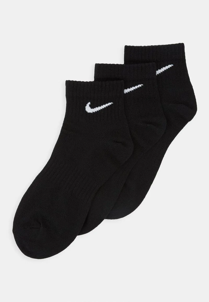 EVERYDAY LIGHTWEIGHT ANKLE UNISEX 3 PACK - Sportssokker - black/white