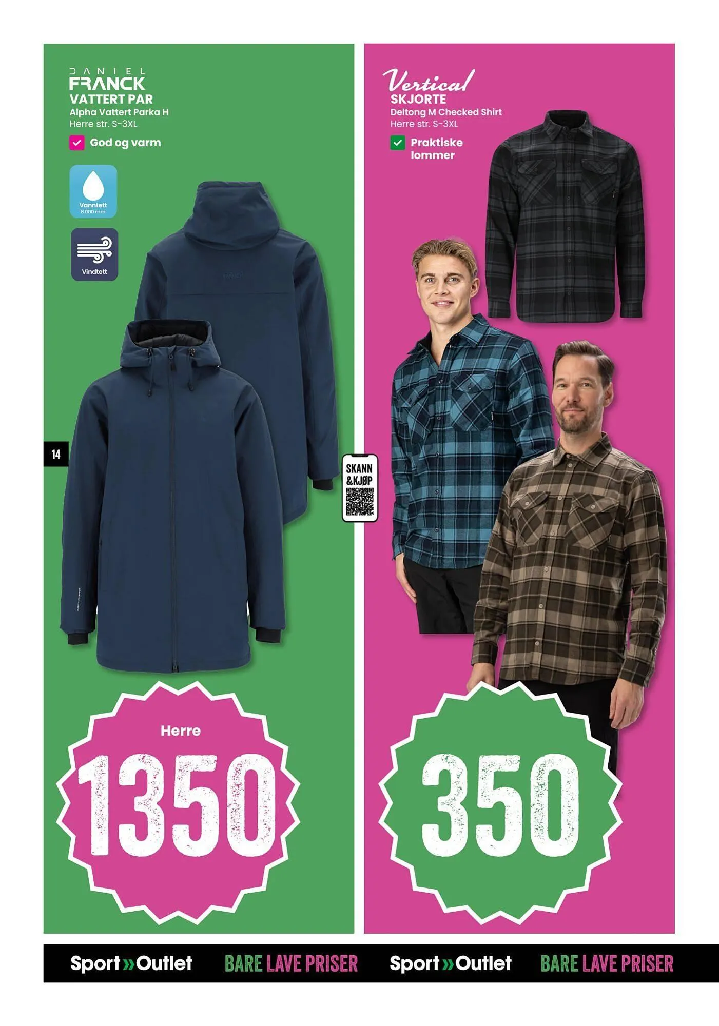 Sport Outlet kundeavis fra 4. november til 16. november 2025 - kundeavisside 14