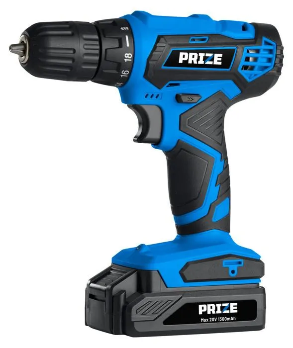 Bormaskin akku 20 V 85 deler - PRIZE