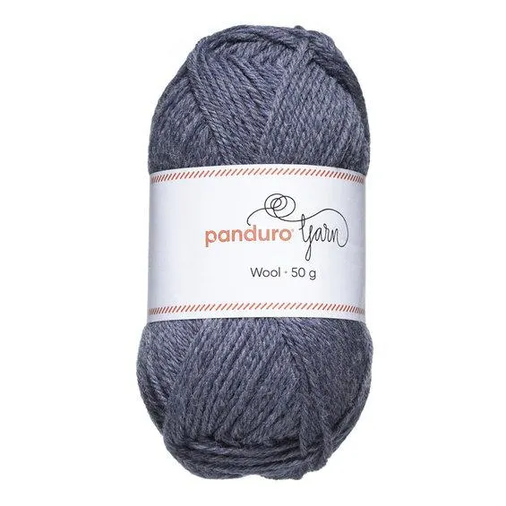 Garn Wool 50 g jeansblå
