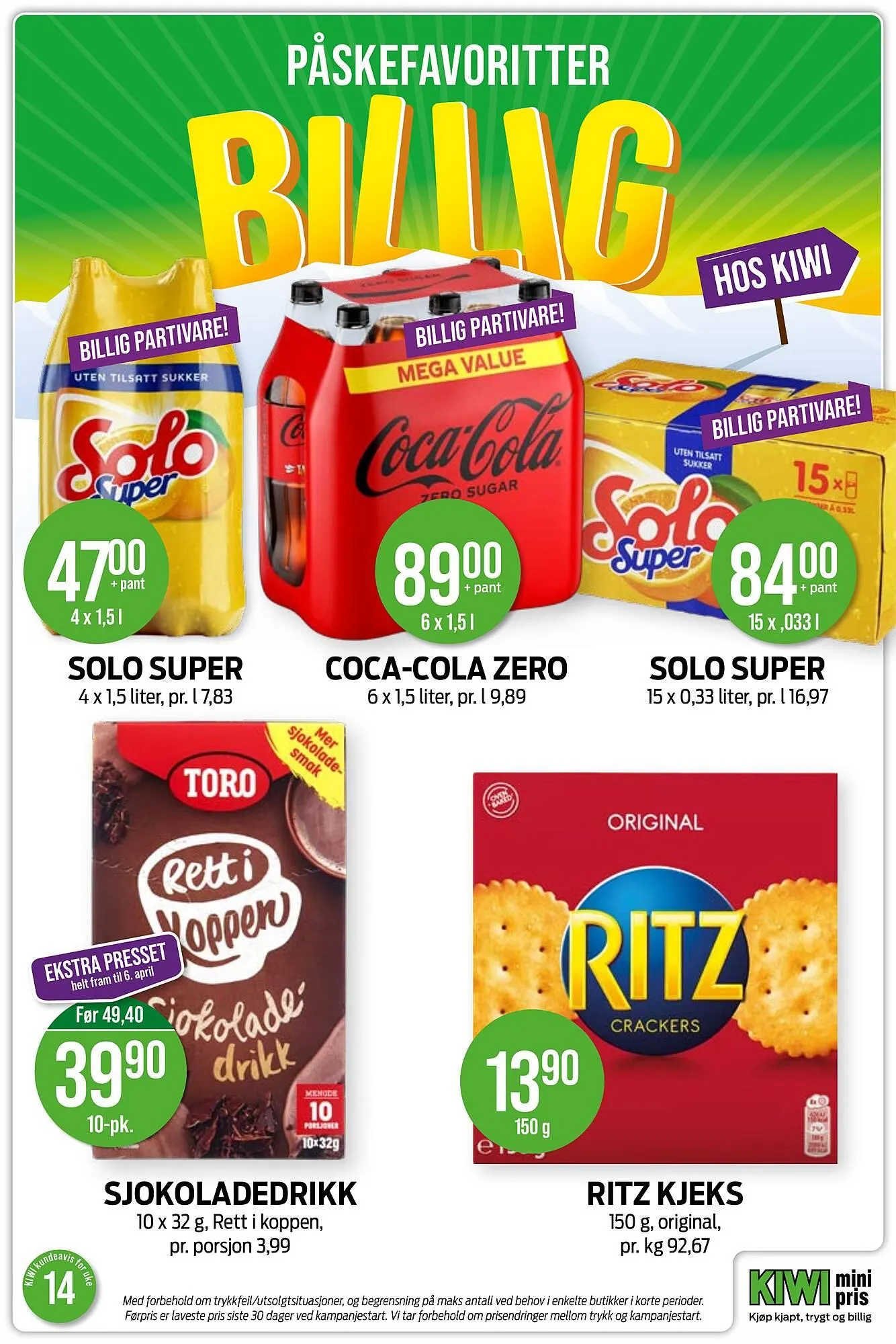 Kiwi fra 30. mars til 5. april 2026 - kundeavisside 4