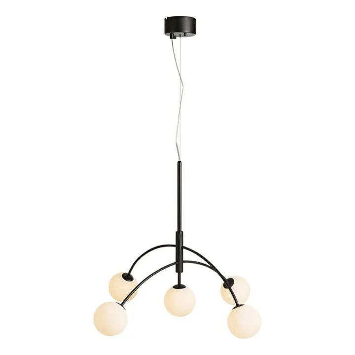 PENDEL MARKSLÖJD NORRSKEN 5L SVART/VIT