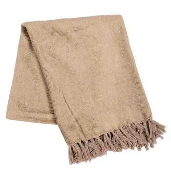 Pledd Jeanett 125x150cm beige