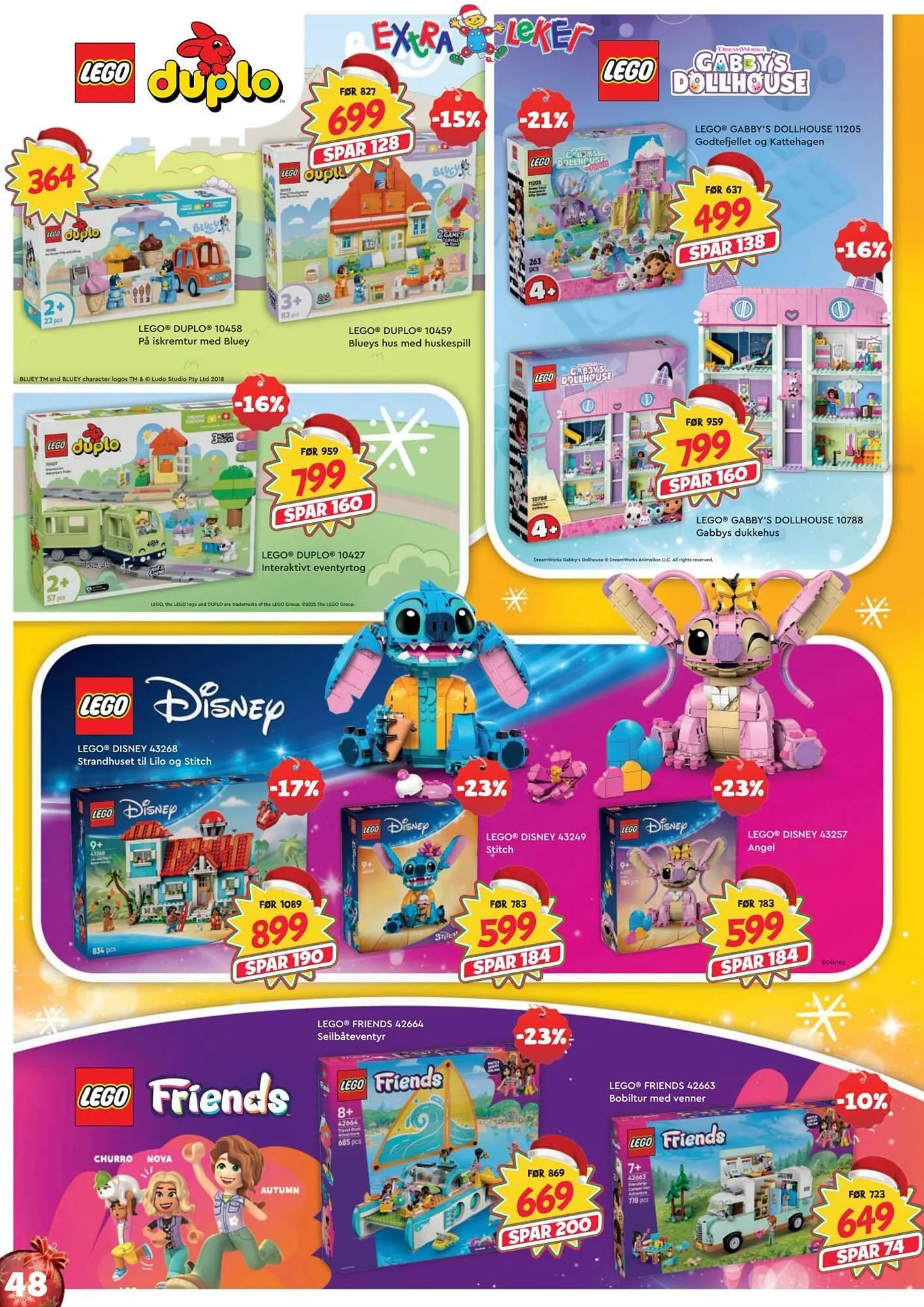 Extra Leker kundeavis fra 12. november til 24. desember 2025 - kundeavisside 48