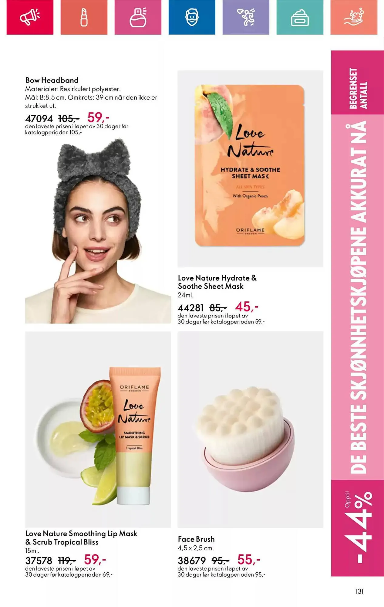 Oriflame Kundeavis fra 14. november til 4. desember 2024 - kundeavisside 131