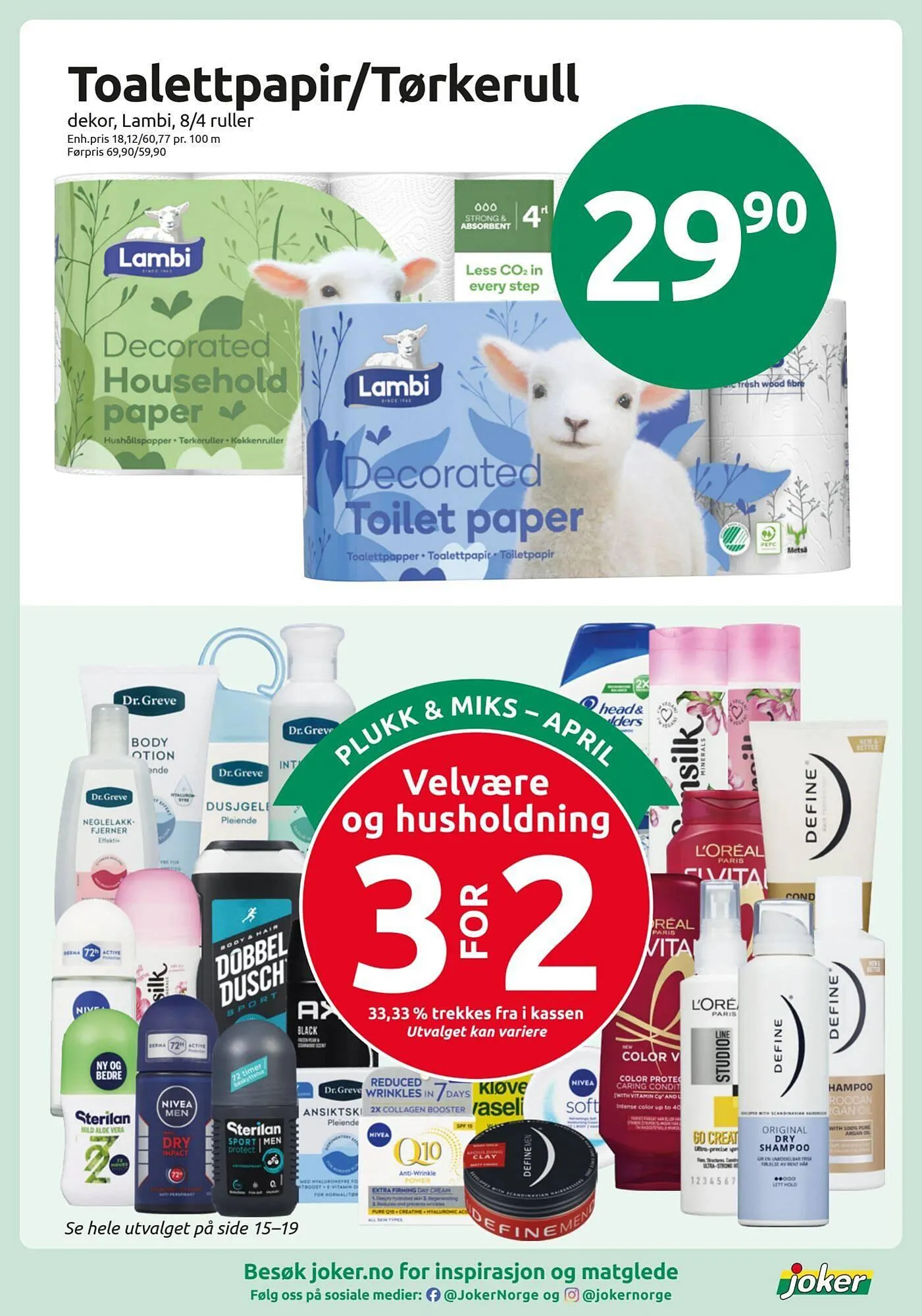 Joker kundeavis fra 21. april til 26. april 2026 - kundeavisside 12