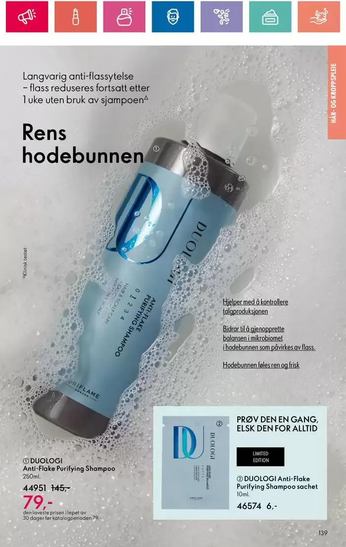 ORIFLAME Kundeavis fra 26. oktober til 9. november 2024 - kundeavisside 139