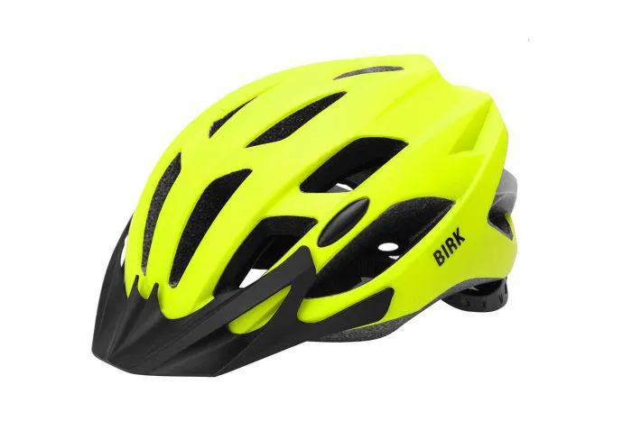 Birk Trust sykkelhjelm, Neongul