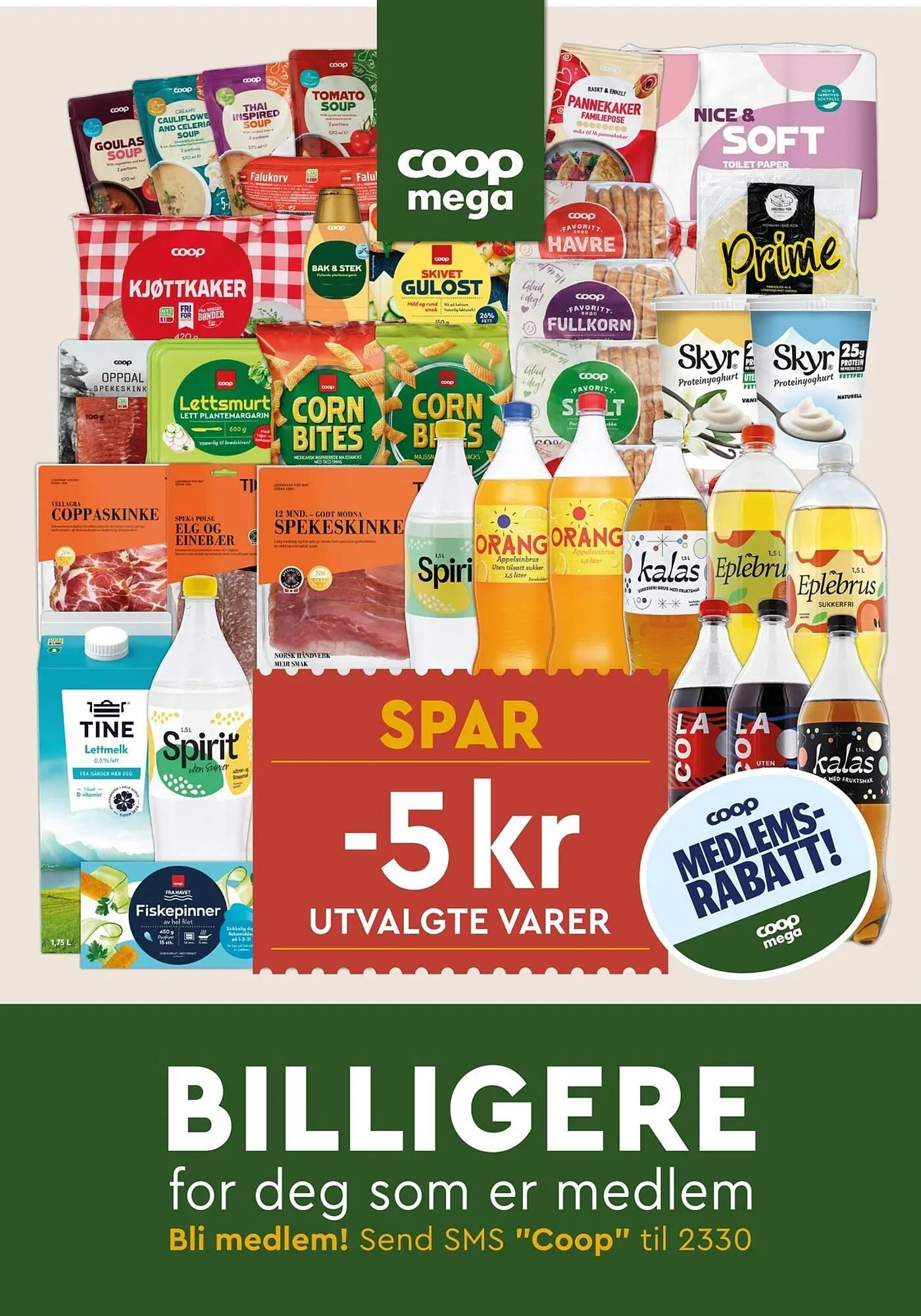 Coop Mega kundeavis fra 23. februar til 28. februar 2026 - kundeavisside 18