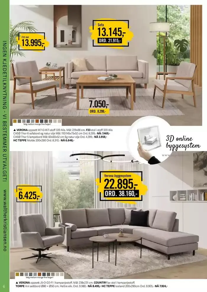 Walther Kristiansen - Høst fra 7. oktober til 30. november 2024 - kundeavisside 6