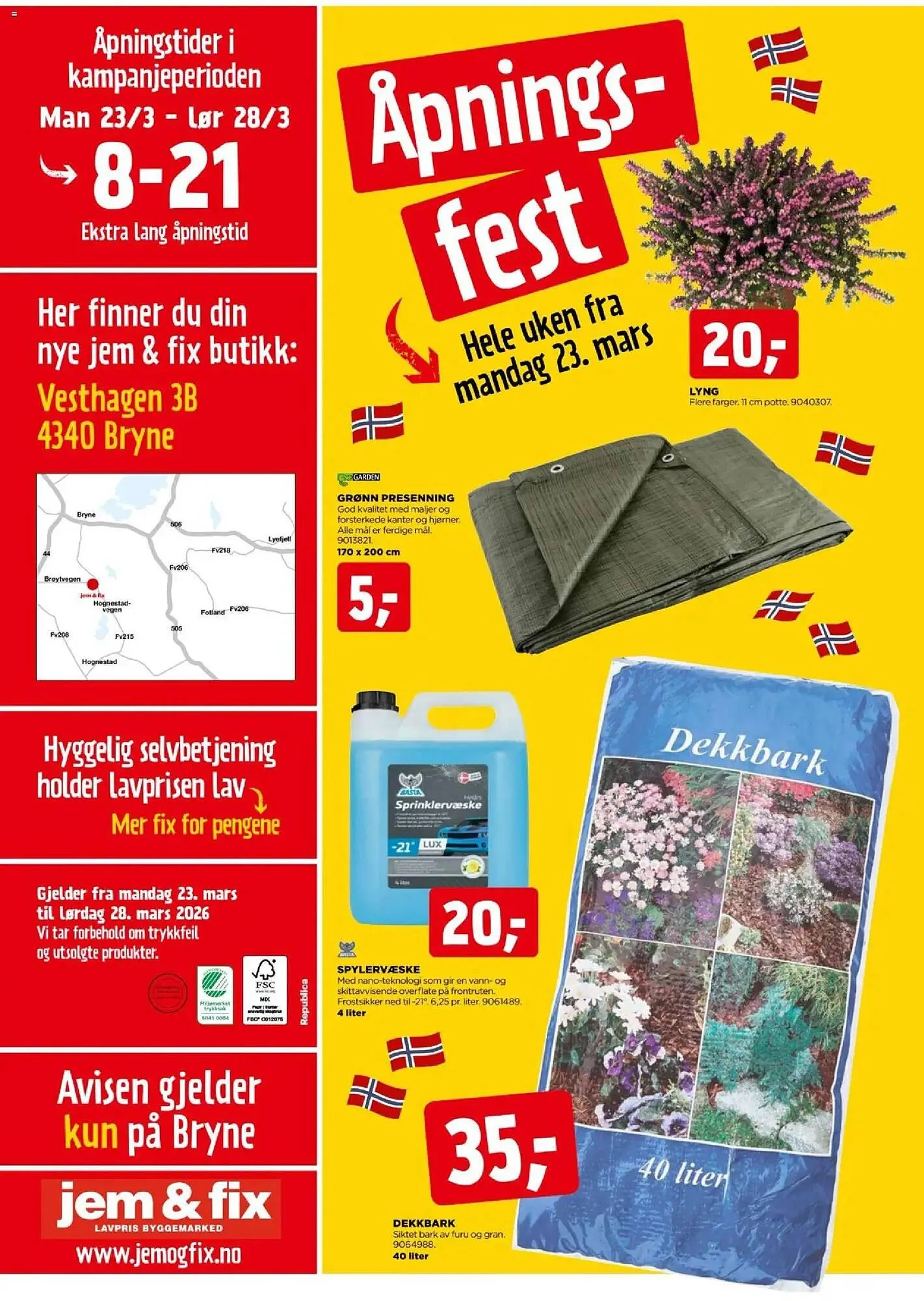 Jem & fix kundeavis fra 23. mars til 28. mars 2026 - kundeavisside 24