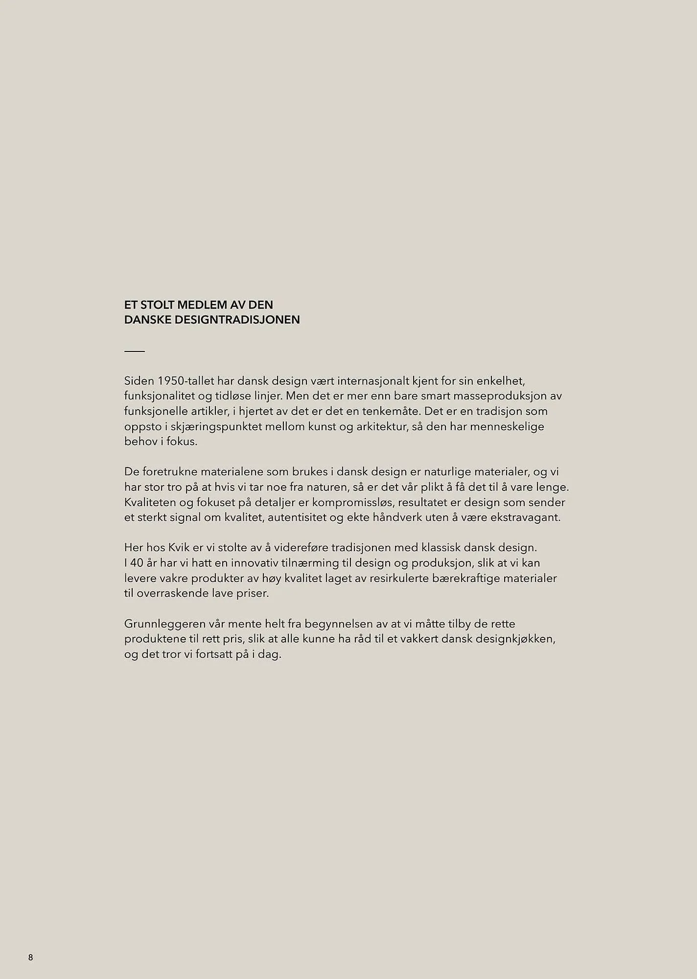 Kvik Kjøkken Kundeavis fra 2. oktober til 2. oktober 2023 - kundeavisside 8