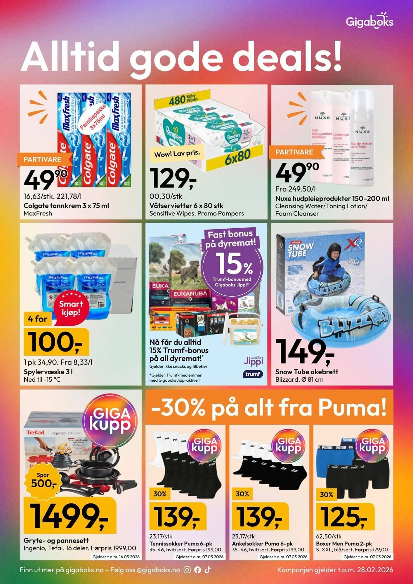Gigaboks kundeavis fra 23. februar til 1. mars 2026 - kundeavisside 2