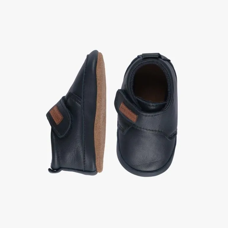 Melton skinntøfler, marine