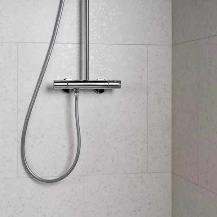 TERRAZZO WHITE 60X60