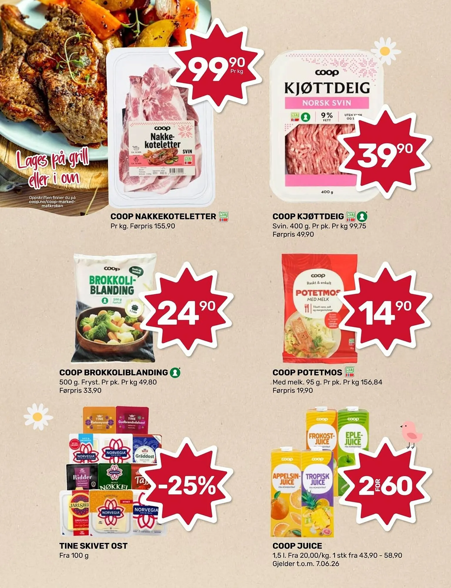 Coop Marked kundeavis fra 4. mai til 17. mai 2026 - kundeavisside 2