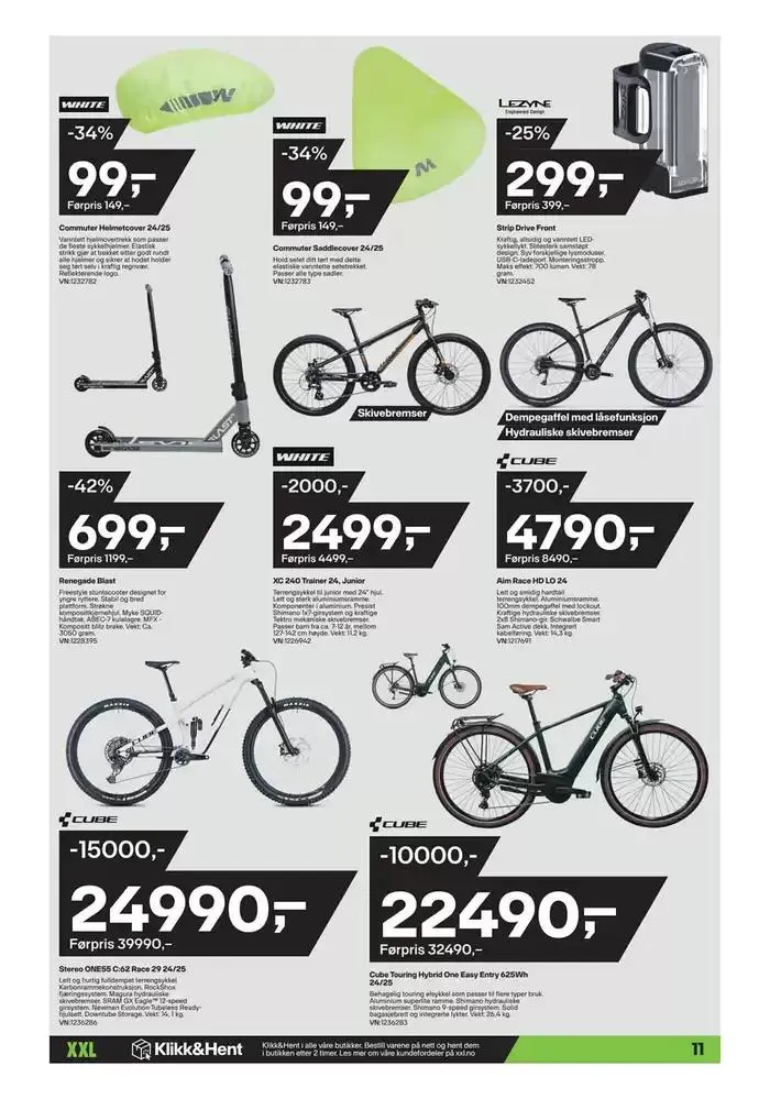XXL Sport Kundeavis fra 25. november til 9. desember 2024 - kundeavisside 2