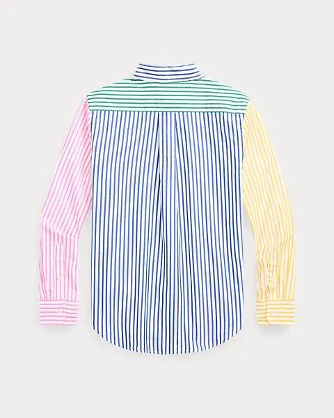 Striped Cotton Poplin Fun Shirt