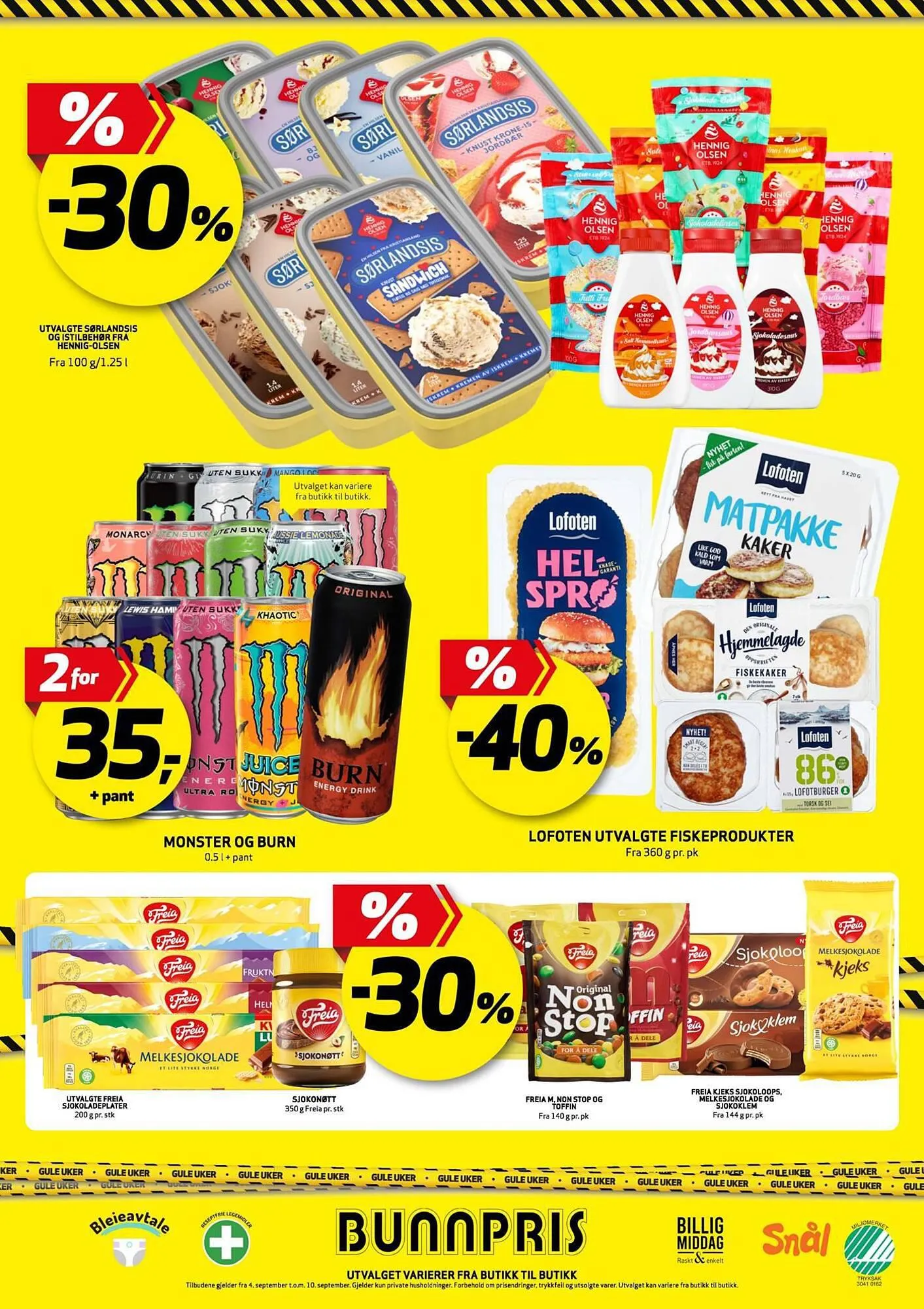 Bunnpris Kundeavis fra 3. september til 10. september 2023 - kundeavisside 12