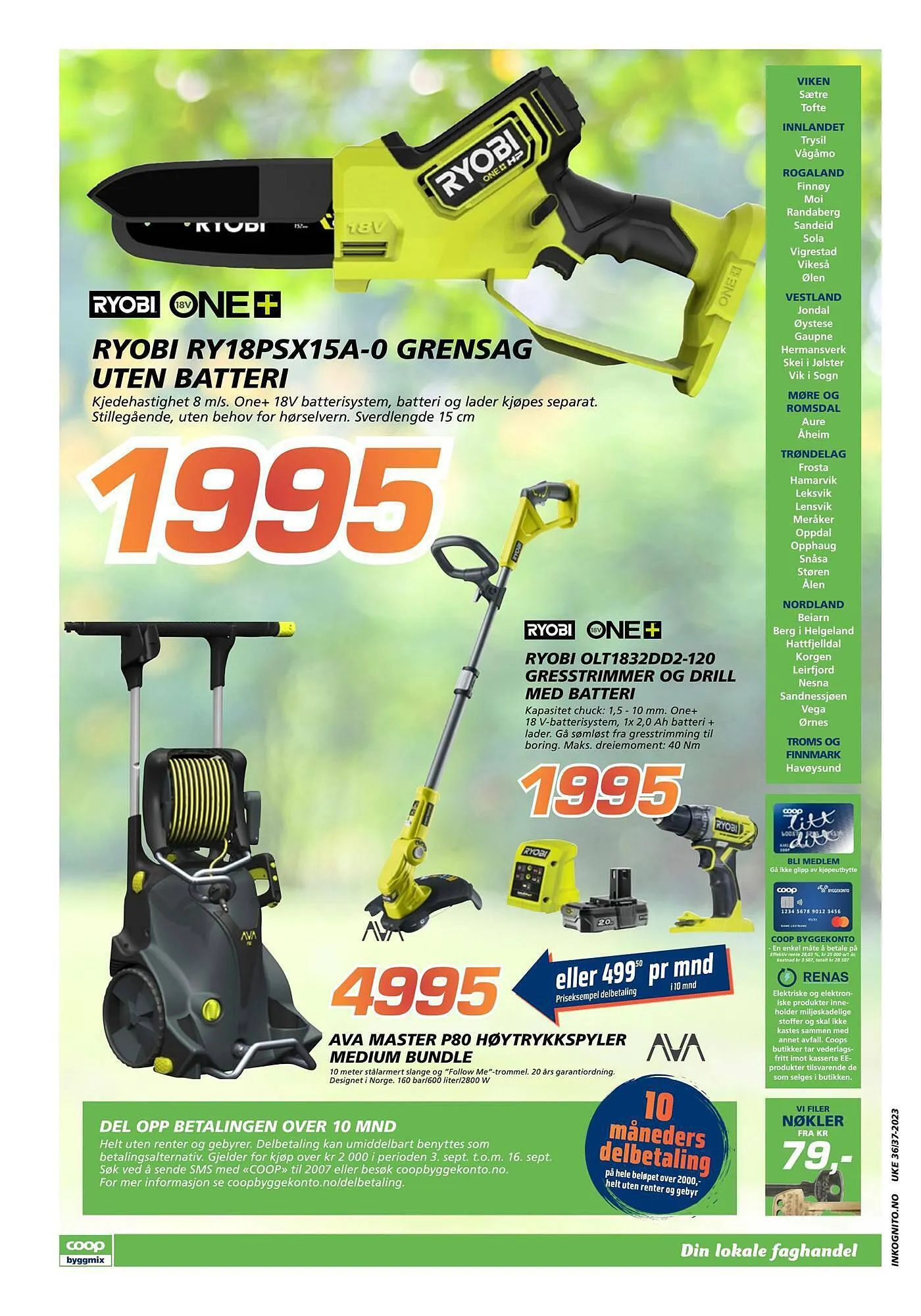 Coop Byggmix Kundeavis fra 2. september til 16. september 2023 - kundeavisside 8