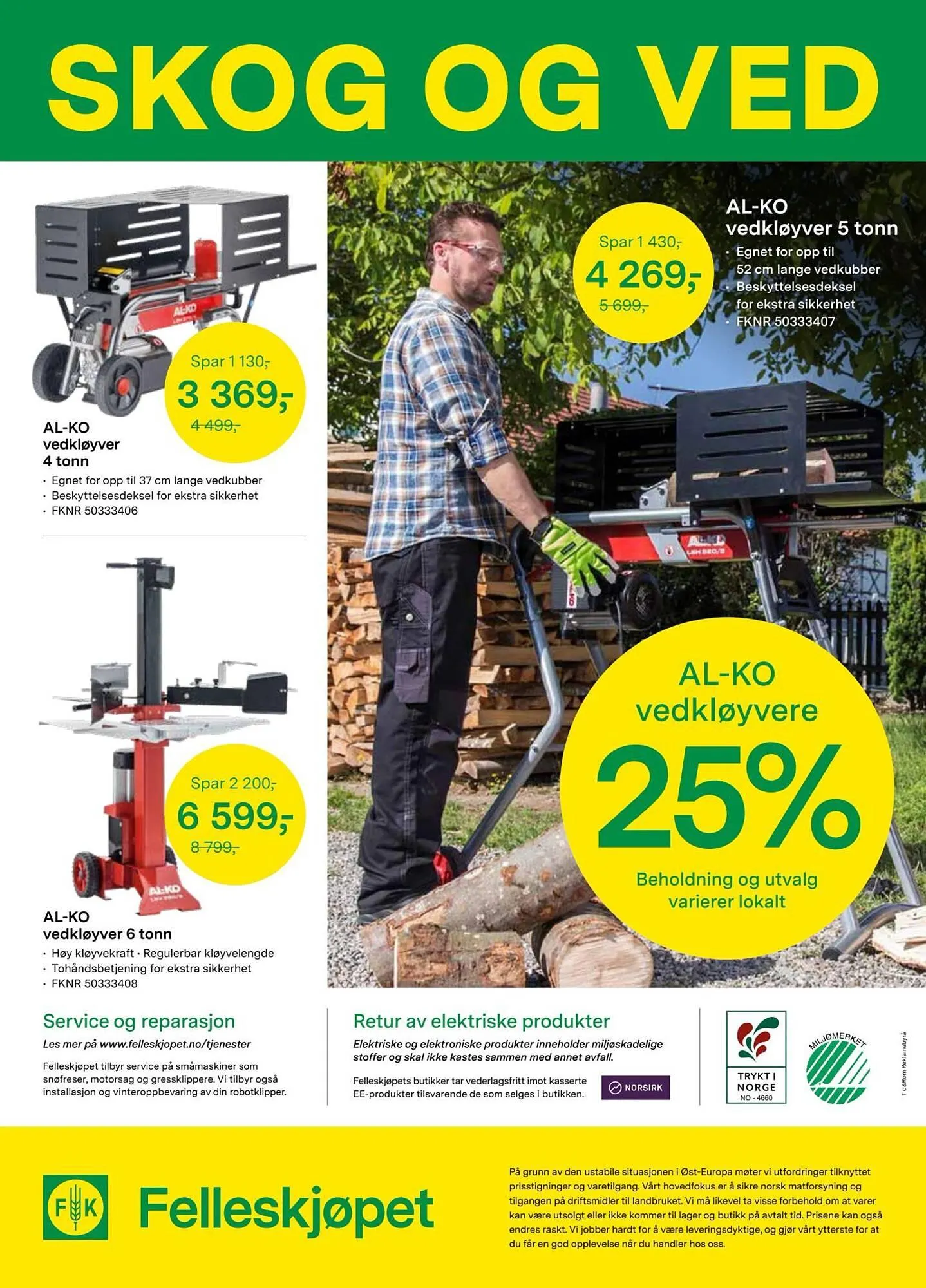 Felleskjøpet kundeavis fra 13. oktober til 26. oktober 2025 - kundeavisside 8