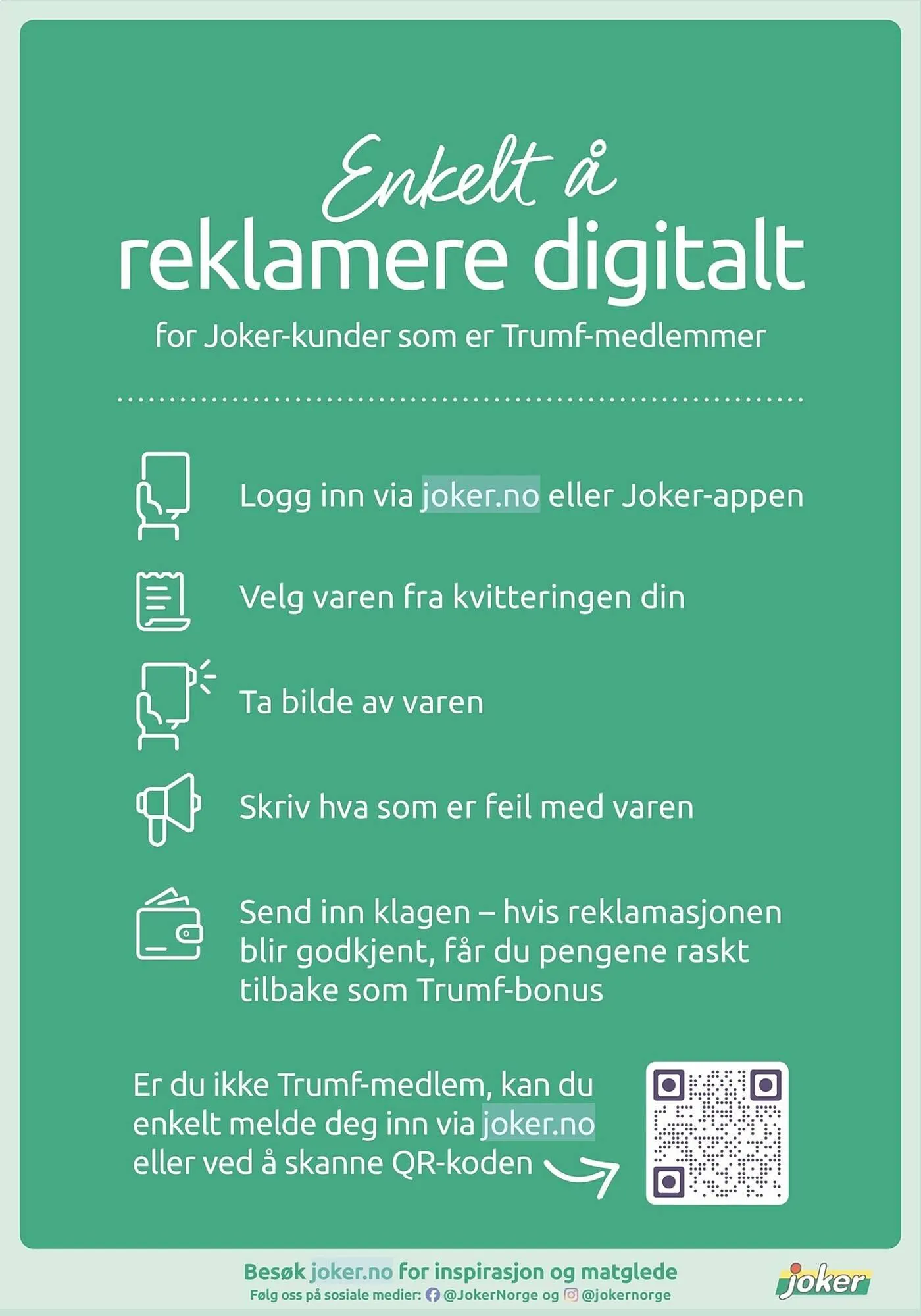 Joker kundeavis fra 3. mars til 7. mars 2026 - kundeavisside 31