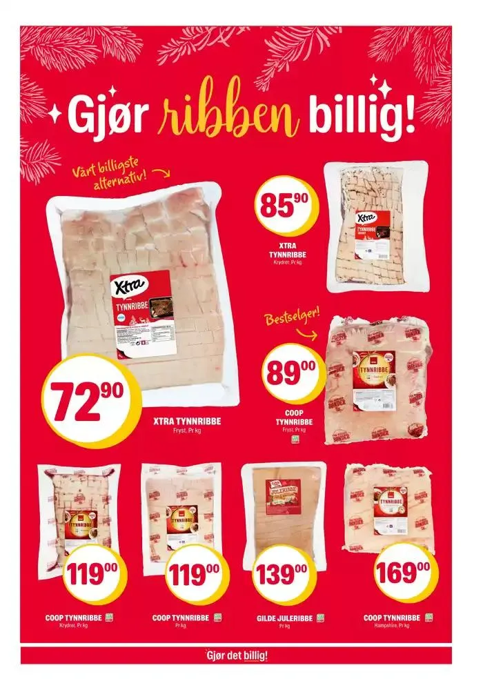 Aktuelle tilbud og kampanjer fra 25. november til 1. desember 2024 - kundeavisside 3