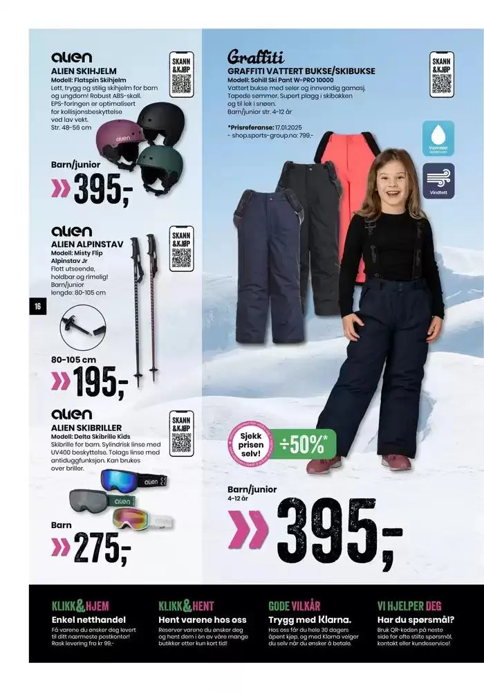 Aktuelle spesialkampanjer fra 4. februar til 18. februar 2025 - kundeavisside 16