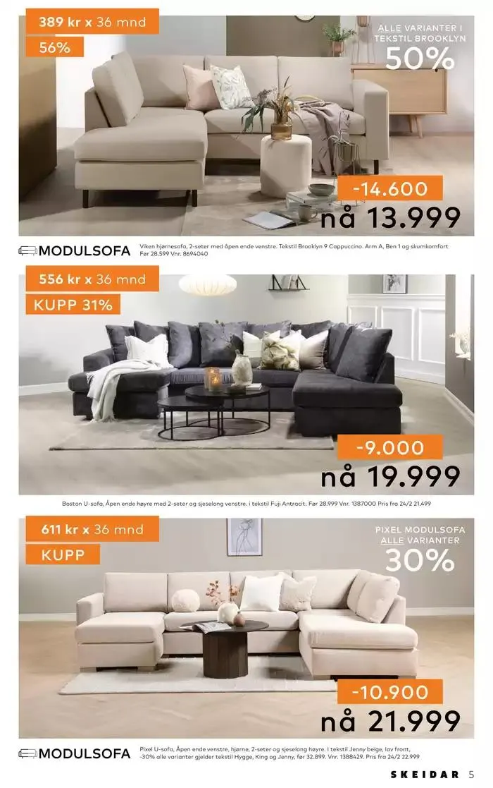 Skeidar Kundeavis fra 12. februar til 26. februar 2025 - kundeavisside 5