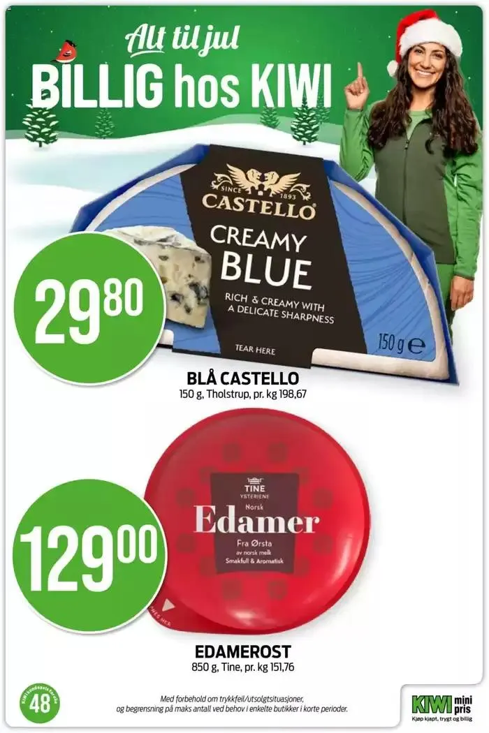 Kiwi Kundeavis fra 25. november til 1. desember 2024 - kundeavisside 30