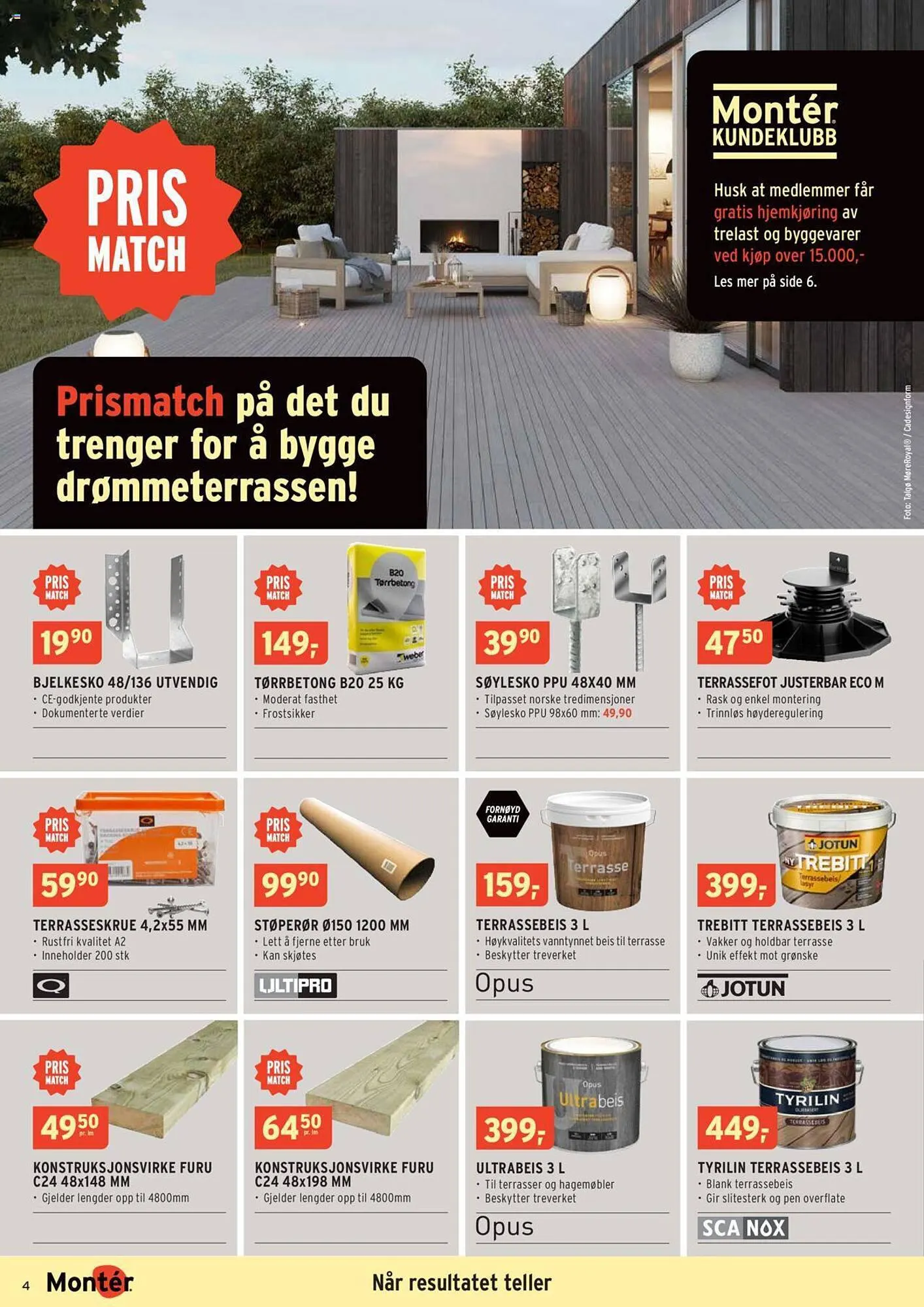 Montér Kundeavis fra 4. september til 17. september 2023 - kundeavisside 4