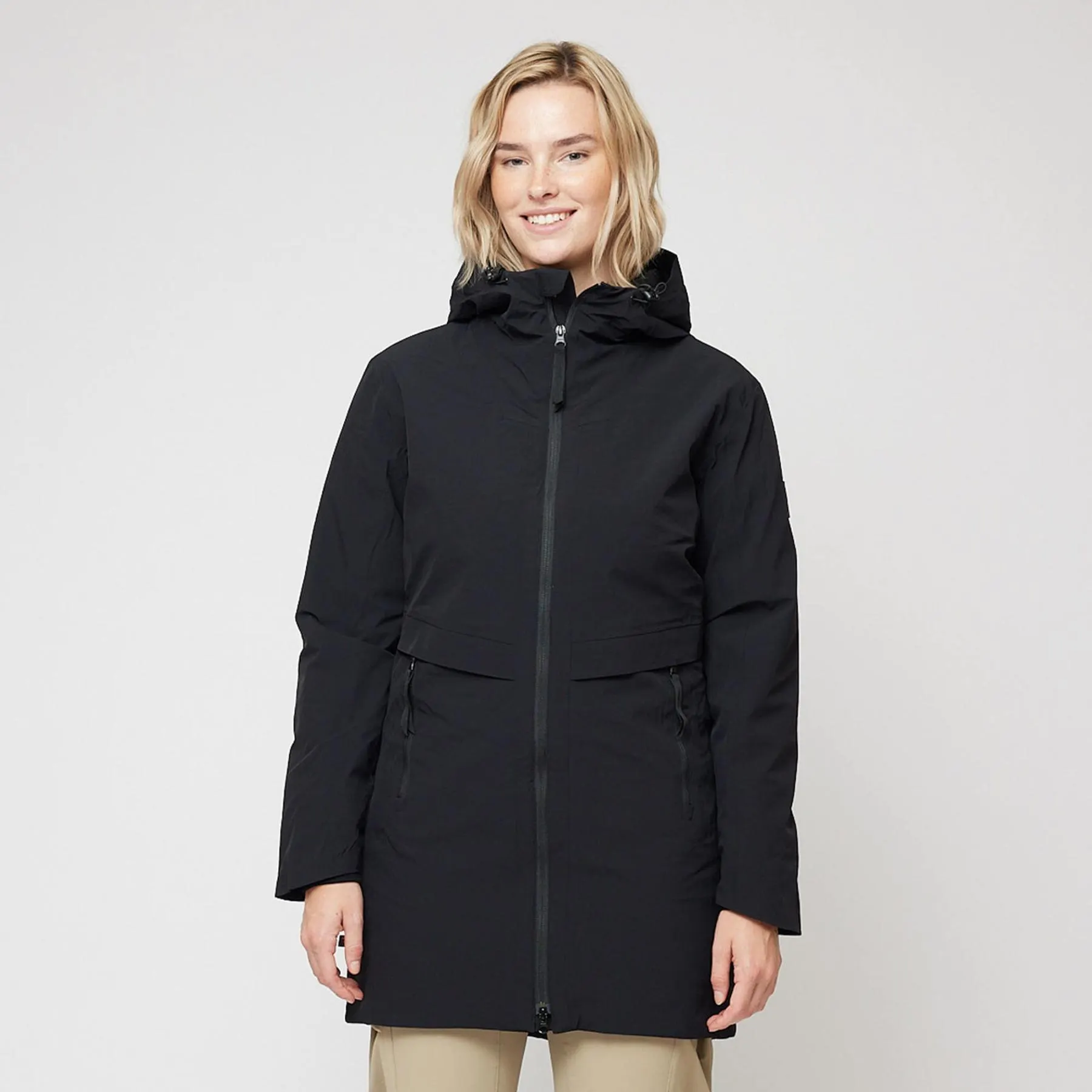 Holemvik, lang jakke