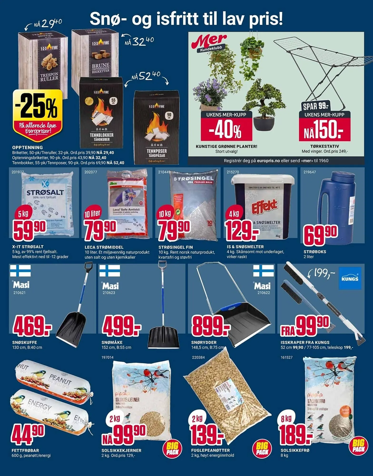 Europris kundeavis fra 5. januar til 10. januar 2026 - kundeavisside 12