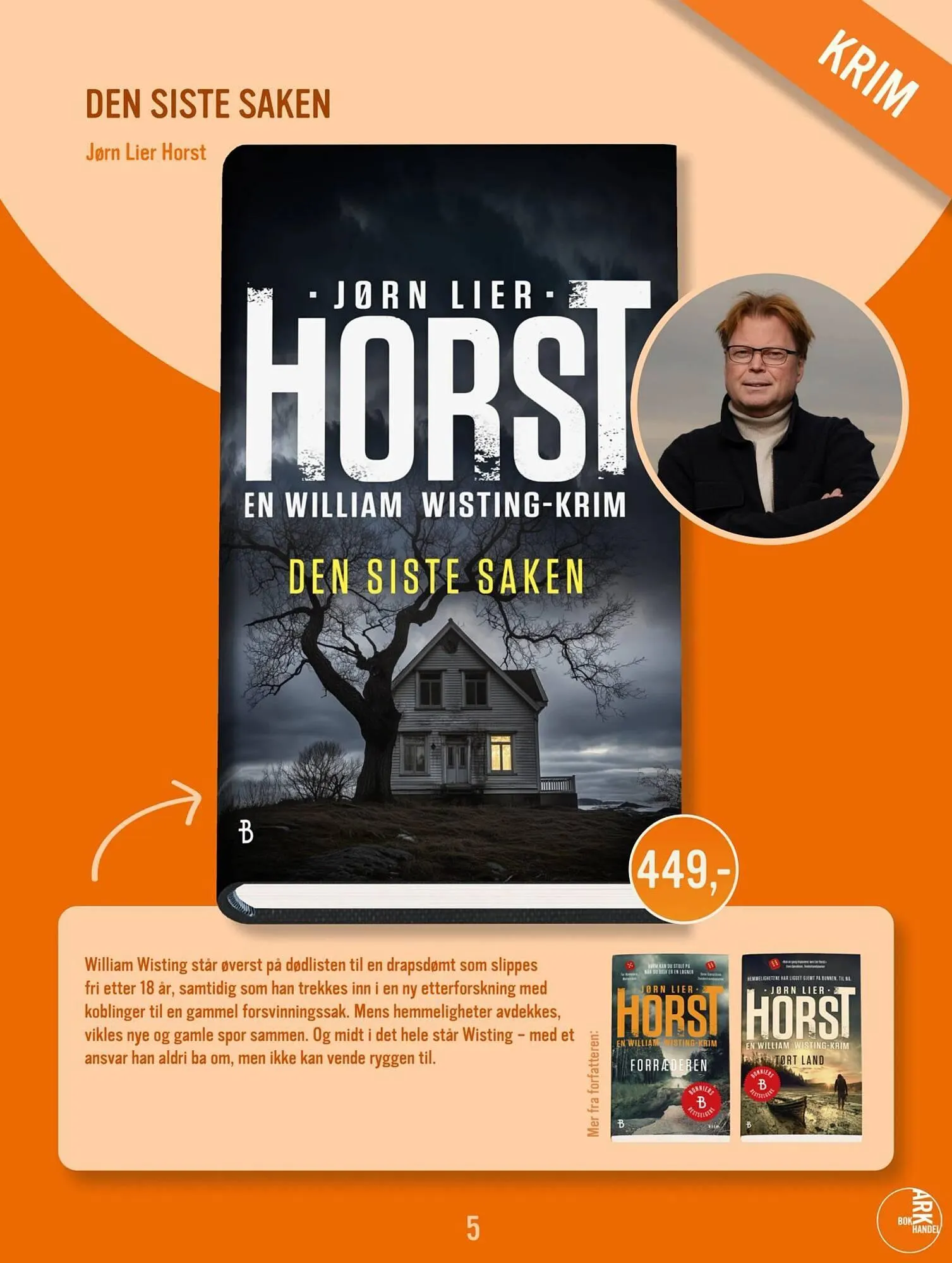 Ark Bokhandel kundeavis fra 1. oktober til 31. oktober 2025 - kundeavisside 5