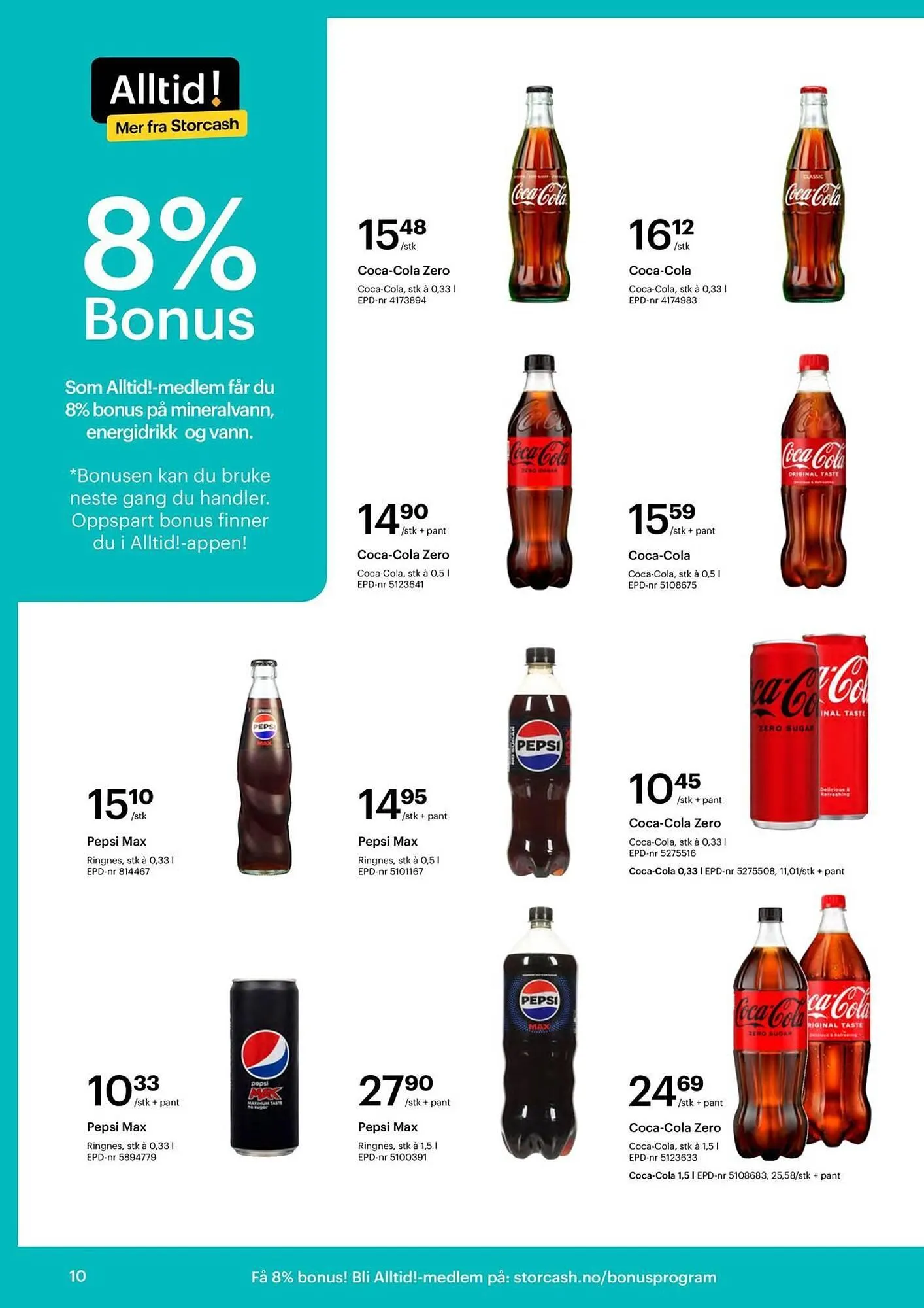 Storcash kundeavis fra 13. oktober til 8. november 2025 - kundeavisside 10