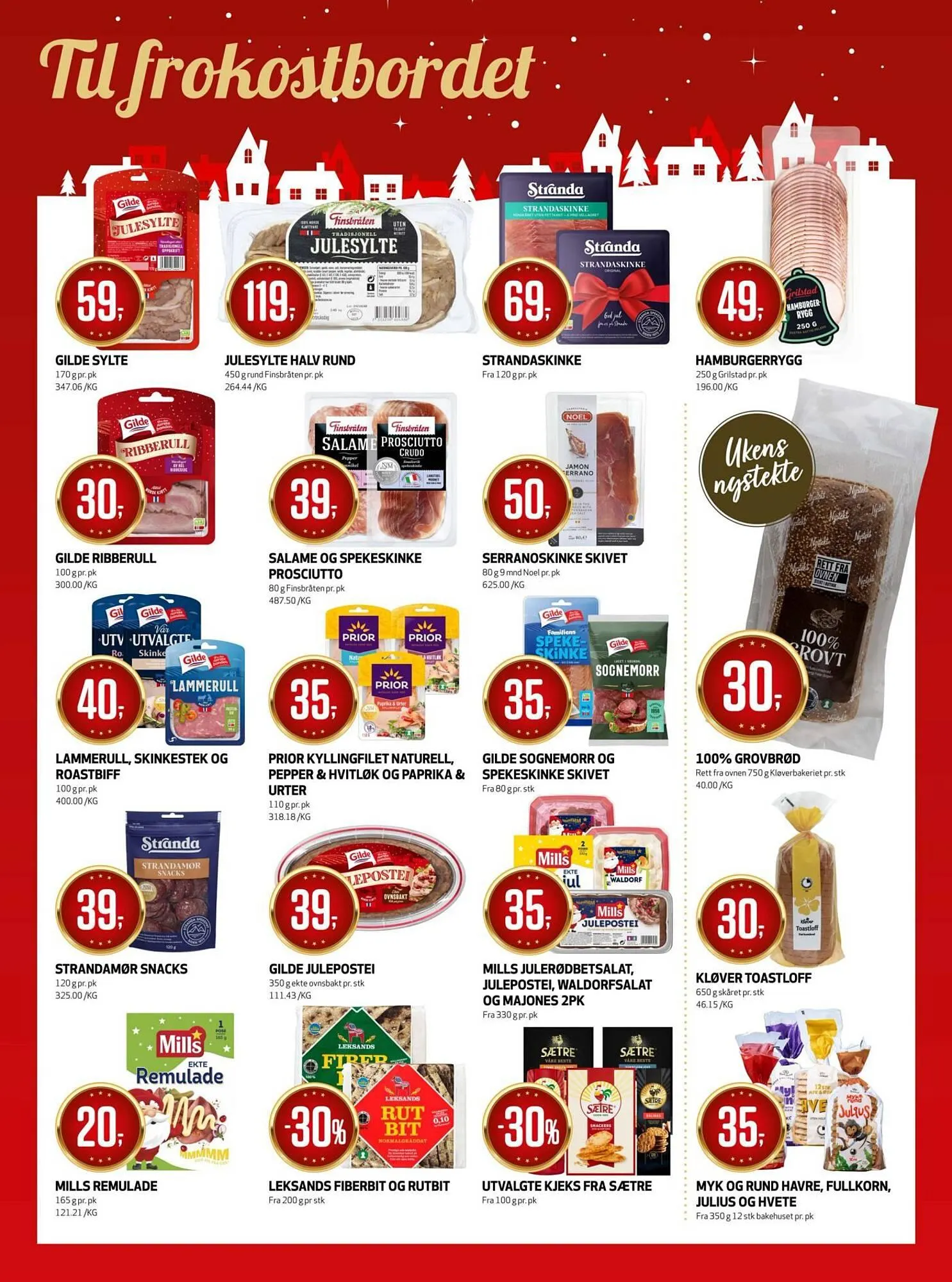 Bunnpris kundeavis fra 15. desember til 22. desember 2025 - kundeavisside 10