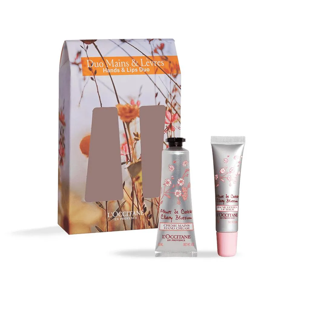 Cherry Blossom Hand & Lip Duo