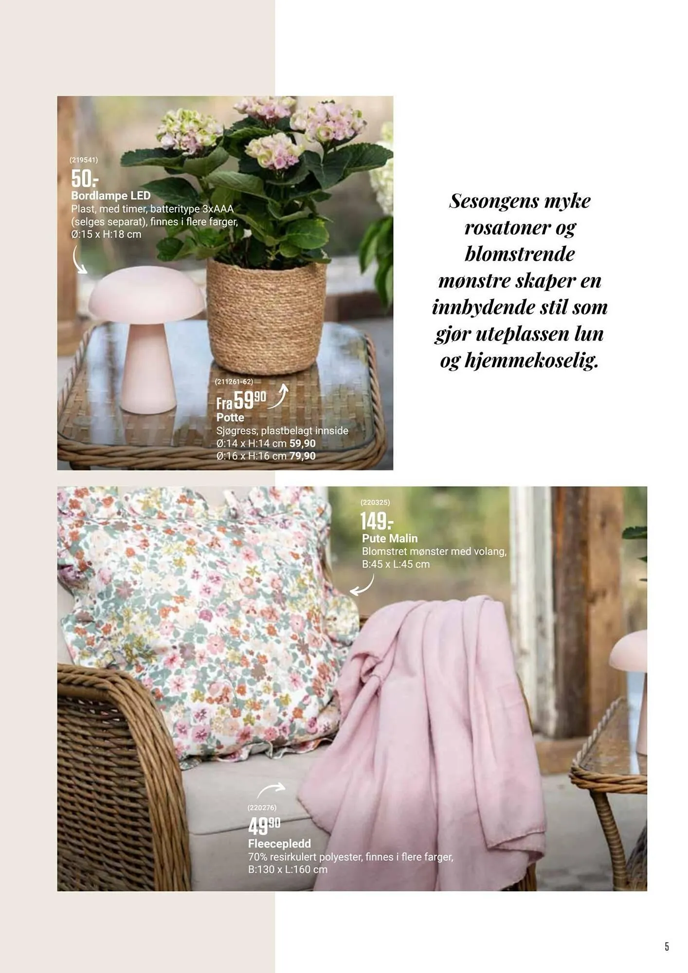 Europris kundeavis fra 10. april til 1. juli 2026 - kundeavisside 5