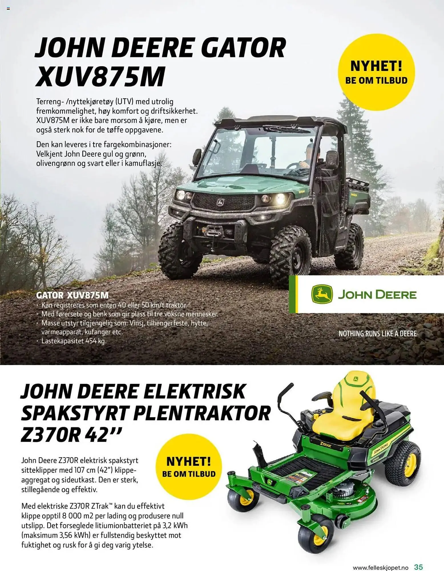 Felleskjøpet Kundeavis fra 9. mai til 31. desember 2025 - kundeavisside 35