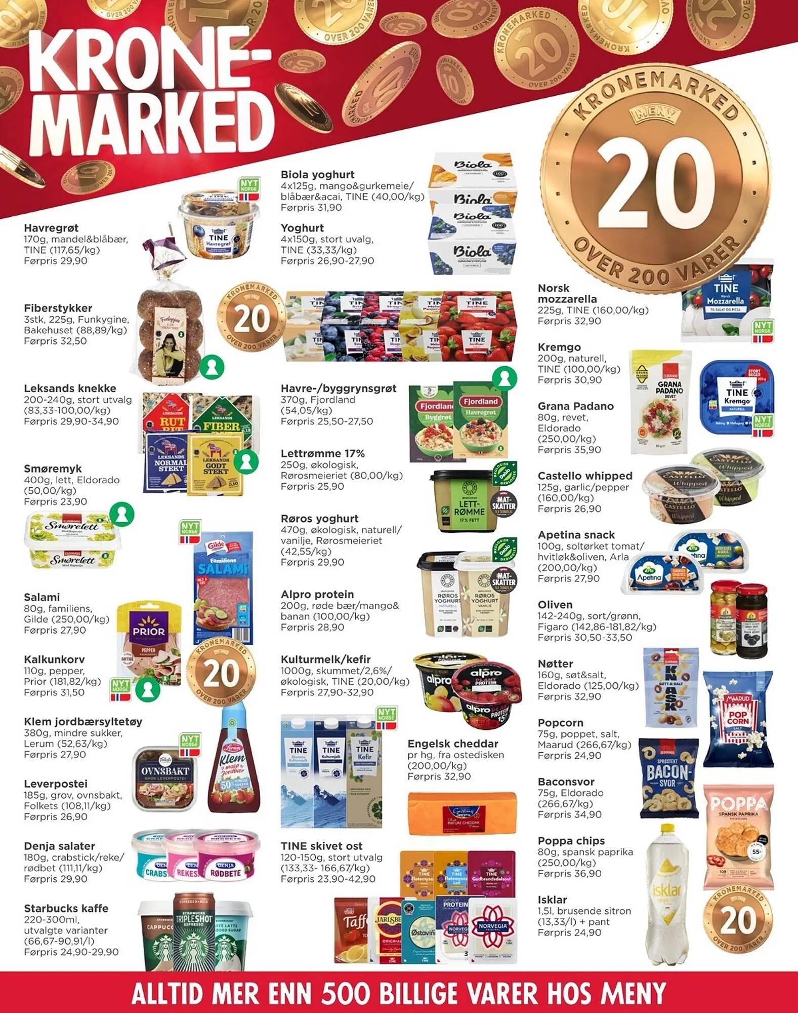 Meny kundeavis fra 12. januar til 17. januar 2026 - kundeavisside 4