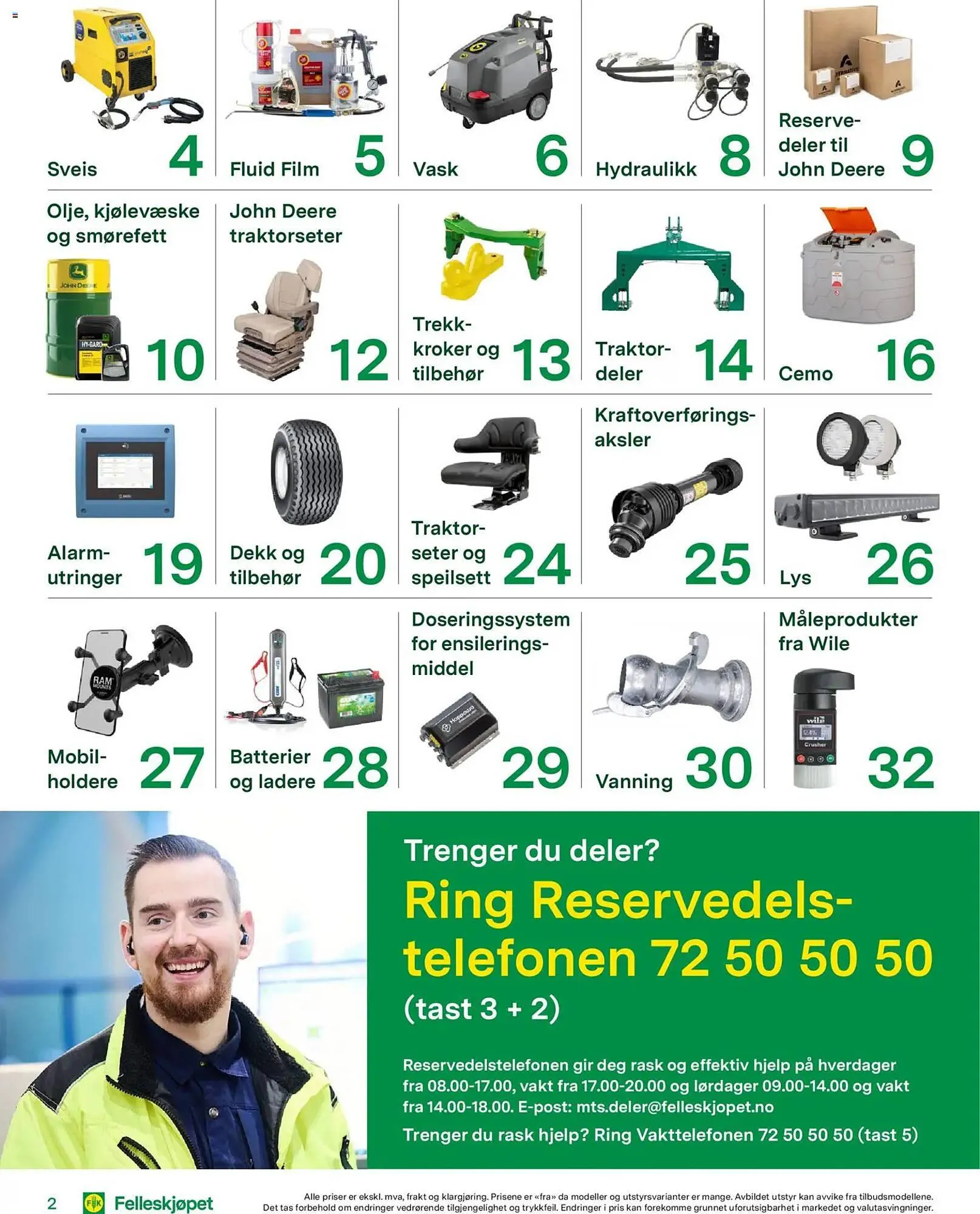 Felleskjøpet kundeavis fra 22. april til 3. januar 2027 - kundeavisside 2