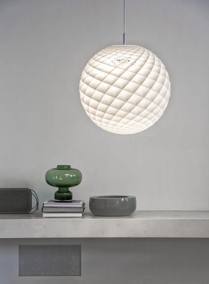 Patera taklampe Ø45 - hvit