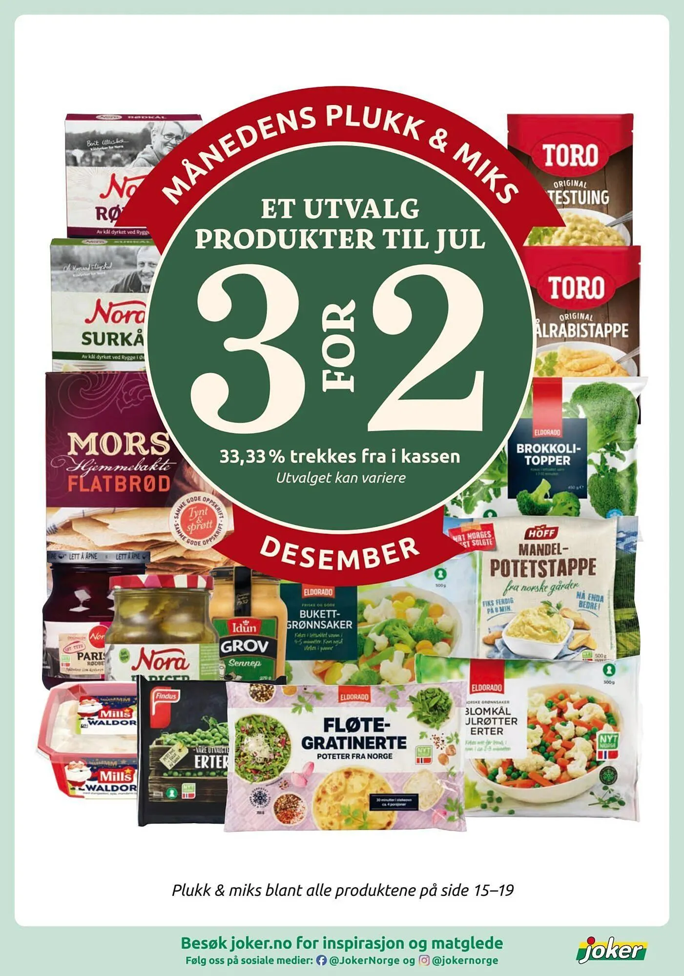 Joker kundeavis fra 9. desember til 14. desember 2025 - kundeavisside 16